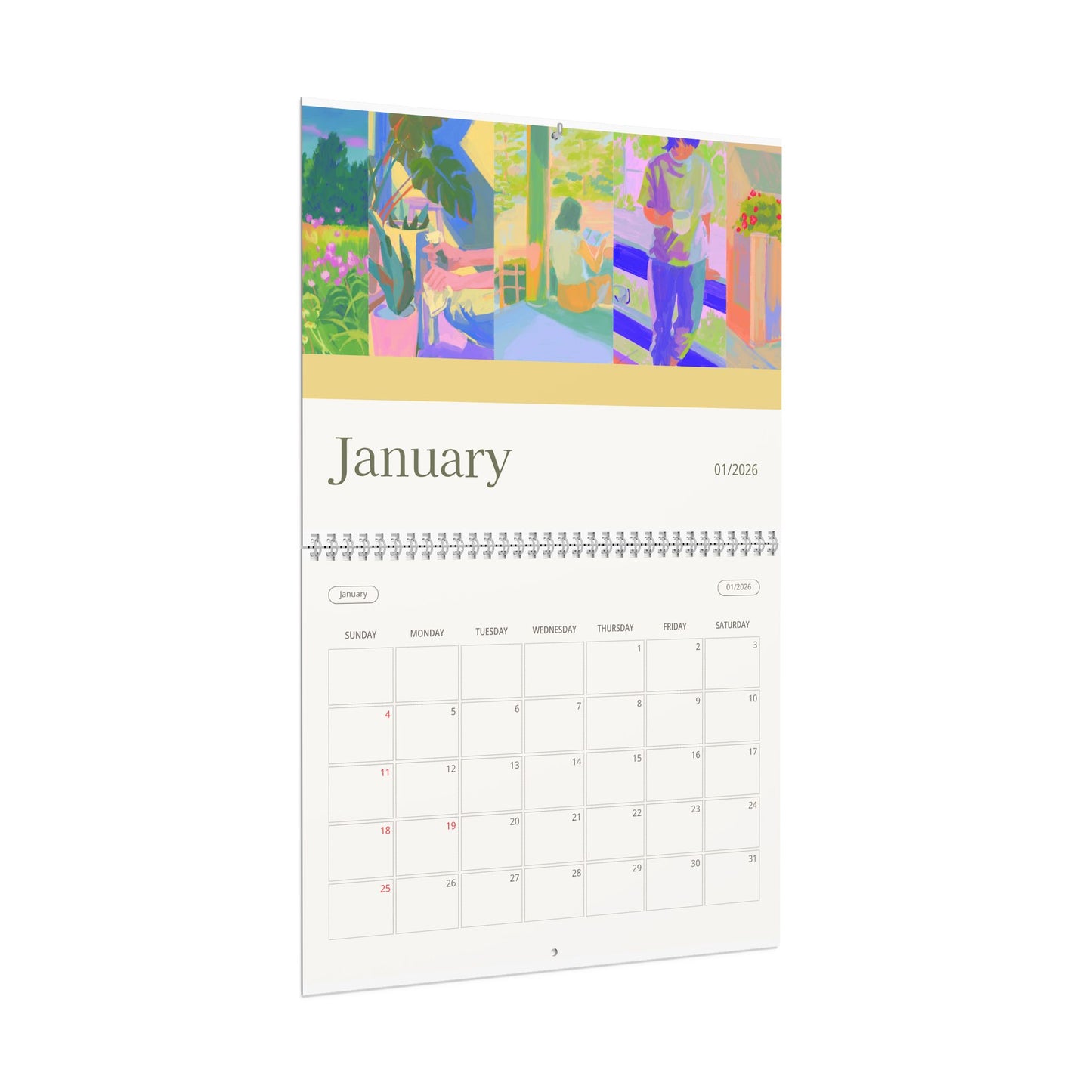 Wall Calendars (Blank)