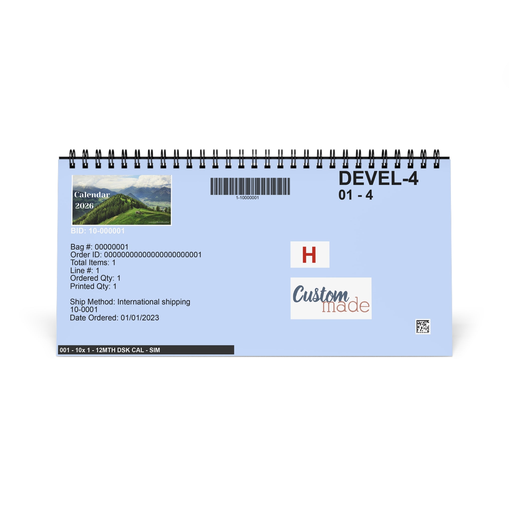 Desktop Calendar
